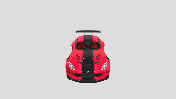Dodge Viper ACR Extreme Aero 3D Model