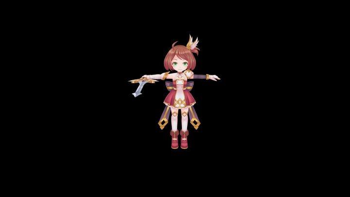 Ch_001 3D Model