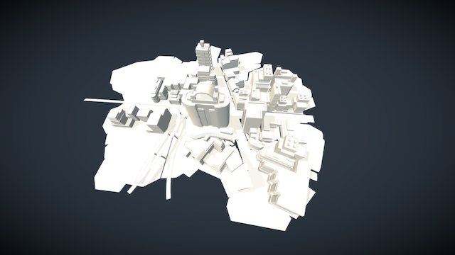 Stadt 3D Model