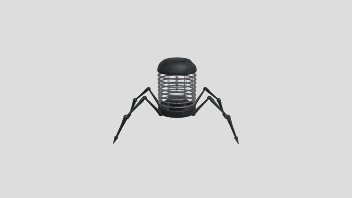 SpiderCageReadyForSketchfab 3D Model