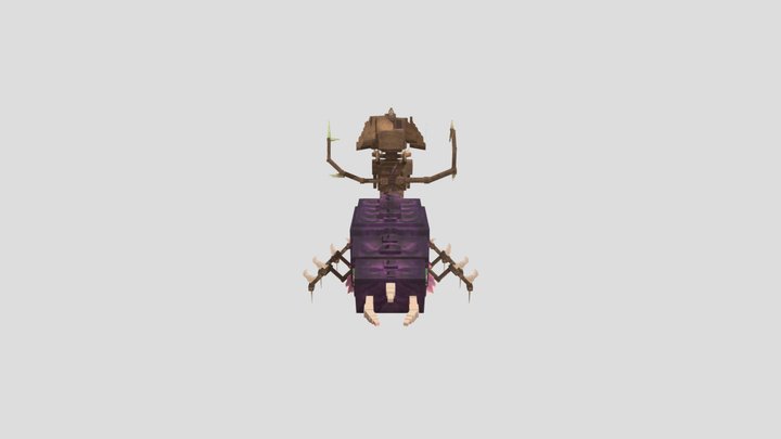 Zerg Queen 3D Model