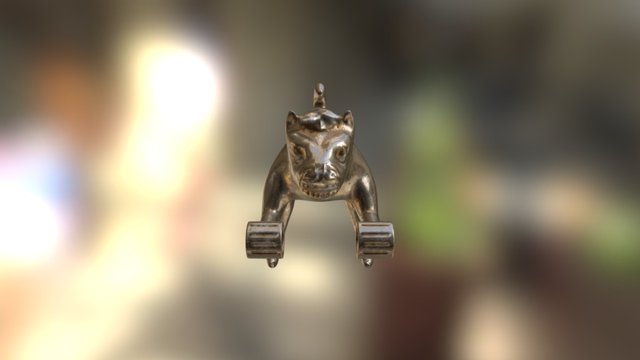 cat pendant 3D Model