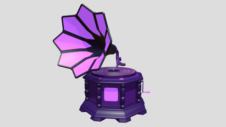 GRAMOPHONE_XYZ_Homework_6 3D Model