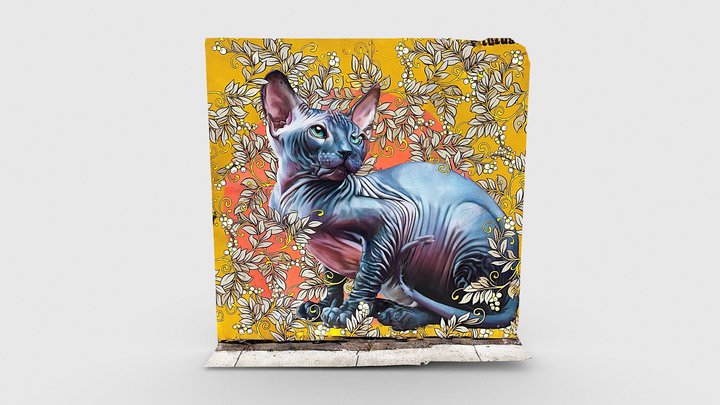 San Francisco mural (Hayes Valley) - 1 – Free 3D Model STL