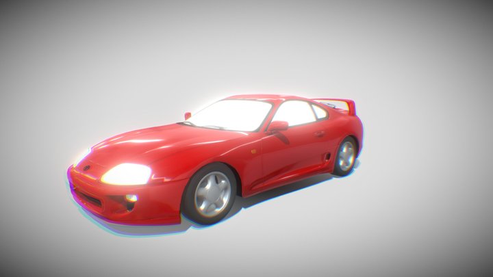 Toyota Supra 1997 – Modello 3D gratuito STL