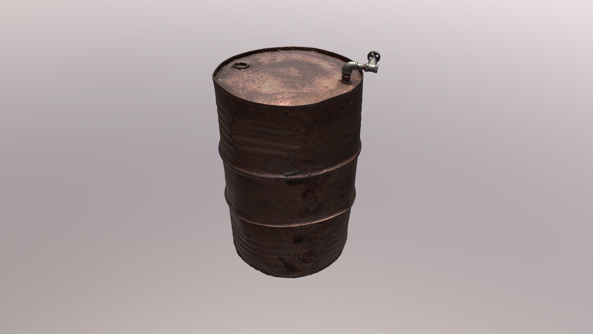 Rusty old Barrel