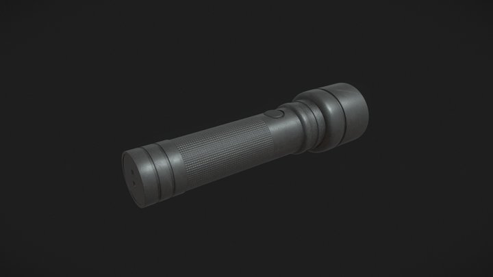 Flashlight 3D Model