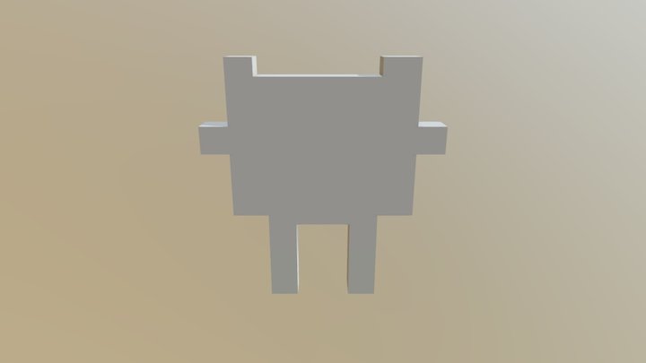 Stubby Kitty 3D Model
