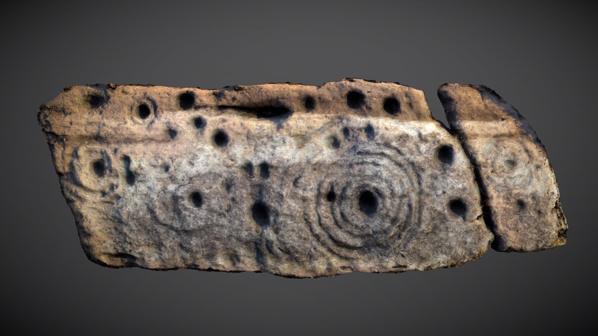 Blarnaborard, Panel 3 - Cup & Ring Marked Rock