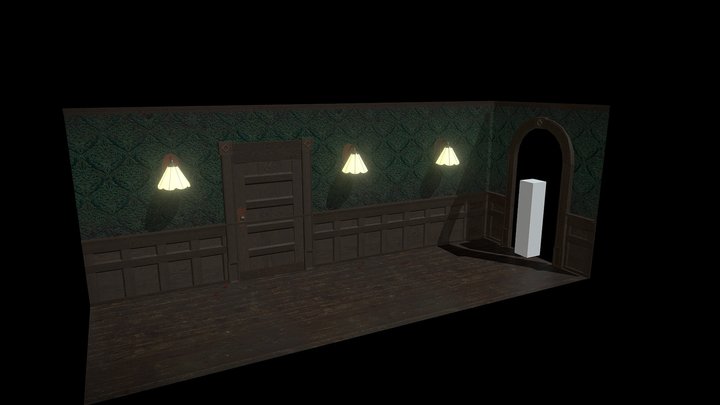 Victorian Hall 3D Model