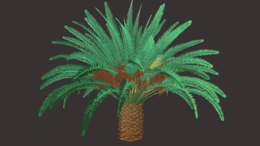 Phoenix Canariensis — Sketchfab embed 3D viewer