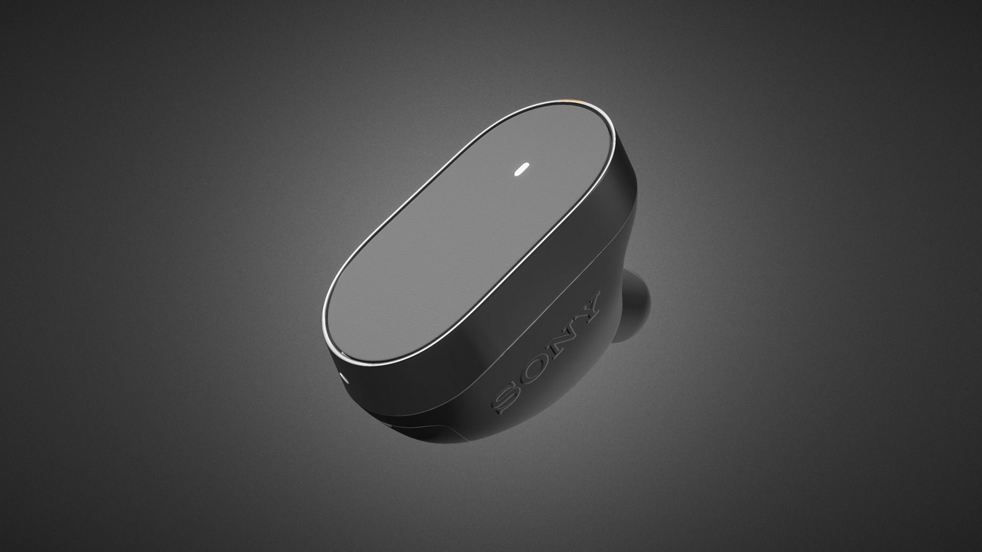 3D model Sony Xperia Smart Ear for Element 3D - This is a 3D model of the Sony Xperia Smart Ear for Element 3D. The 3D model is about a black and white photo of a computer mouse.