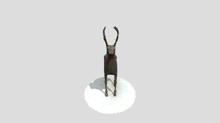 Isabelle Trigo - Cervo de Bronze Isqueiro 3D Model