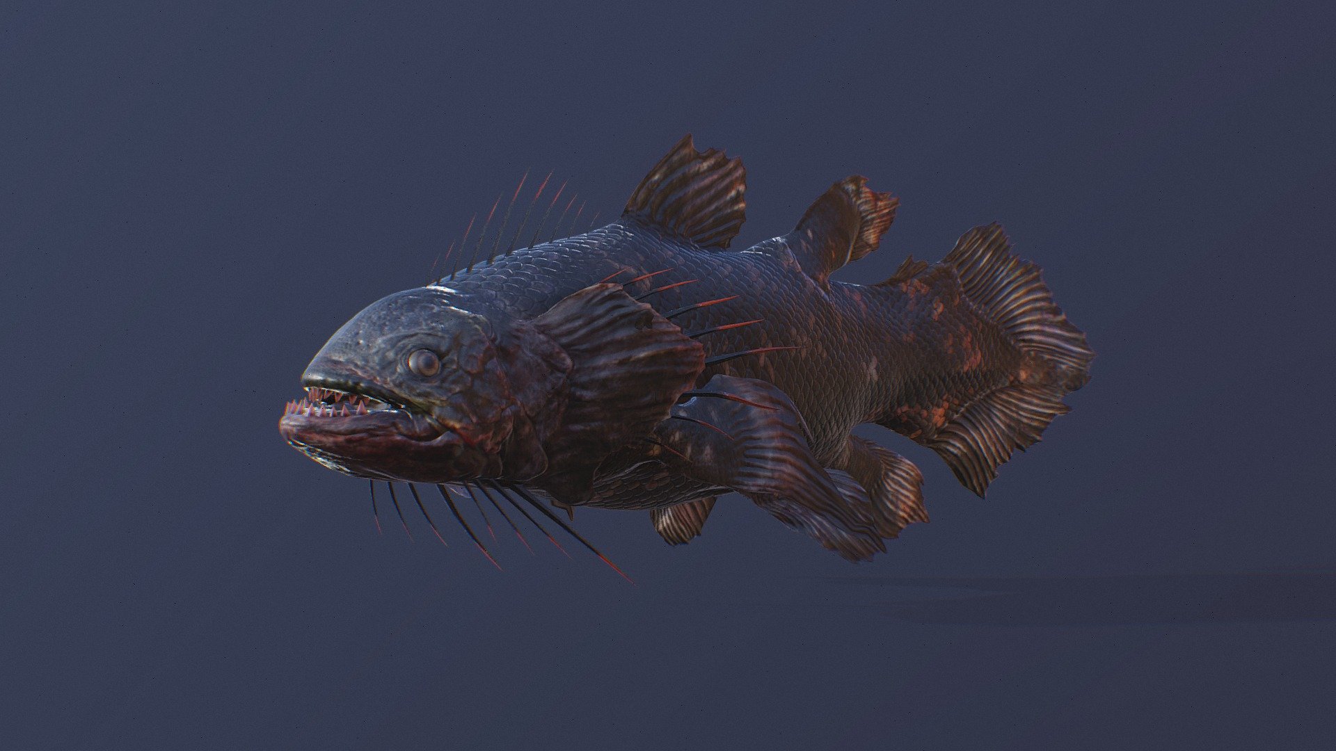 Piranha Model for Animations and Games - 3D model by Dilshan Wimalasena ...