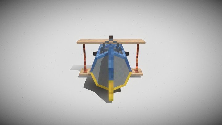 BAIRAKTAR VOLODIMIRA ZELENSKOGO 3D Model