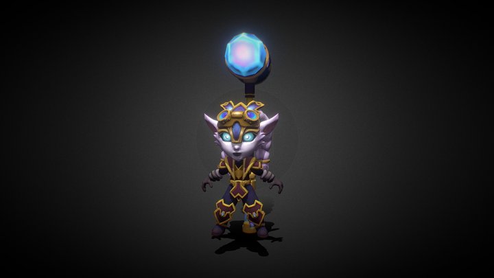 poppy hextech 3D Model
