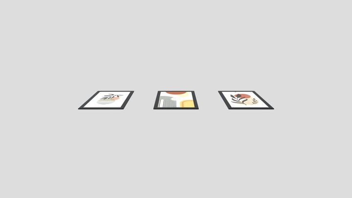 Boho Art Photoframe Set 1 – Kostenloses 3D-Modell STL