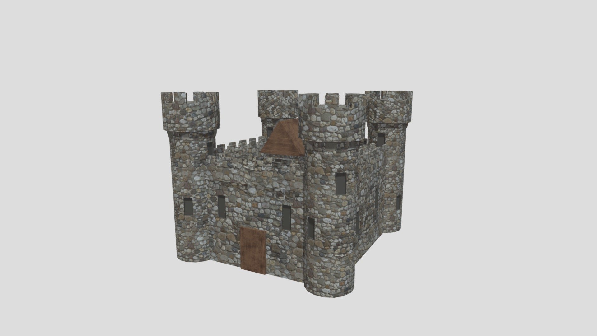 Medieval Castle - Buy Royalty Free 3D model by Ed+ (@EDplus) [9d5ae1b ...