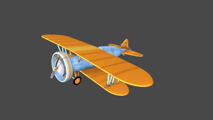 Plane 3D Model