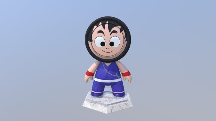 Son Goku - Meet Mat 3D Model