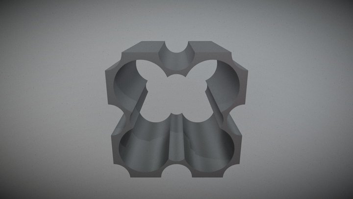 Modified Cuber 3D Model