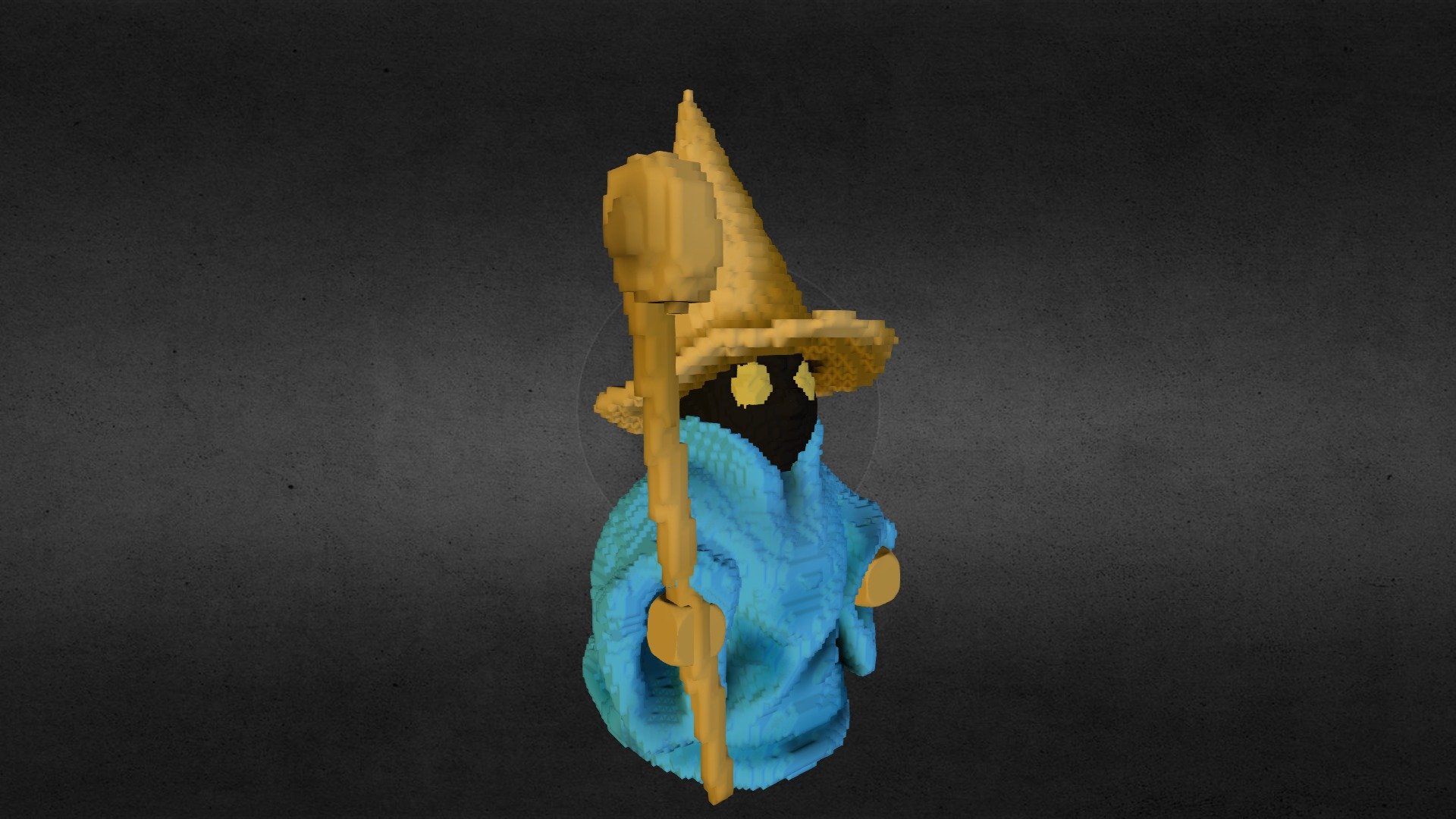 Final Fantasy Black Mage - 3D model by Daniel_cahill5 [9d5c5e4] - Sketchfab