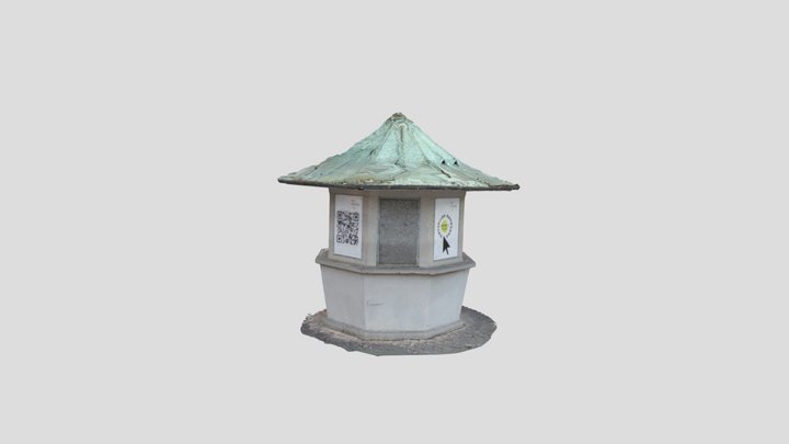Kiosk Kantplatz 3D Model