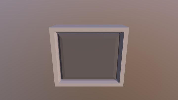 Television (CRT) 3D Model