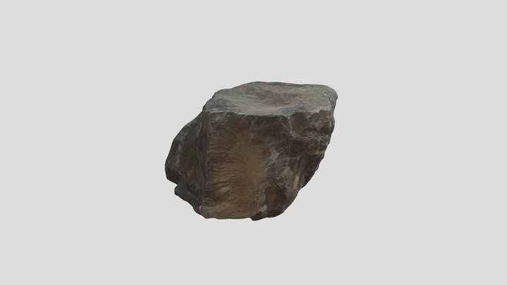 Beach Rock 3D Model