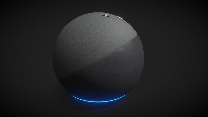Amazon Echo Dot 4th Generation ( Alexa ) 3D Model