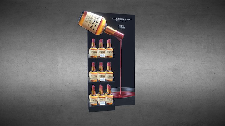 Makers Mark 3D Model