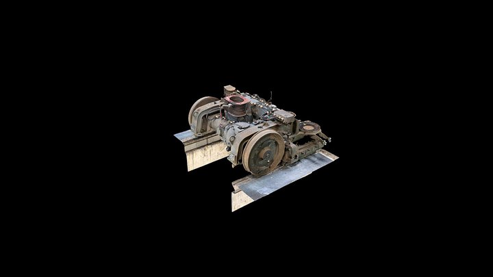 701 Drehgestell Achse 4 3D Model