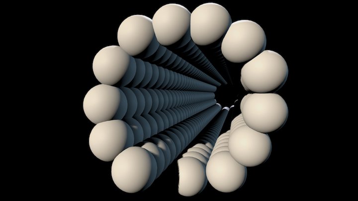 Microtubule 3D Model