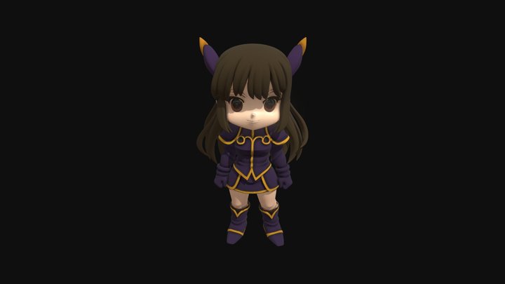ROSE - THE LEGEND OF DRAGOON (PS1) 3D Model