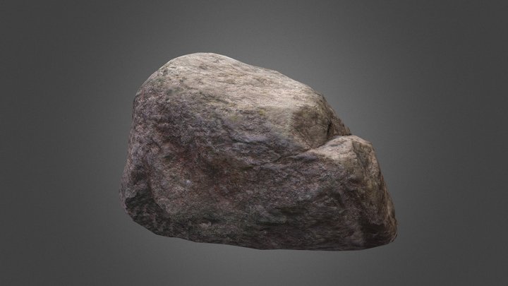 Rocking Stone 08 3D Model