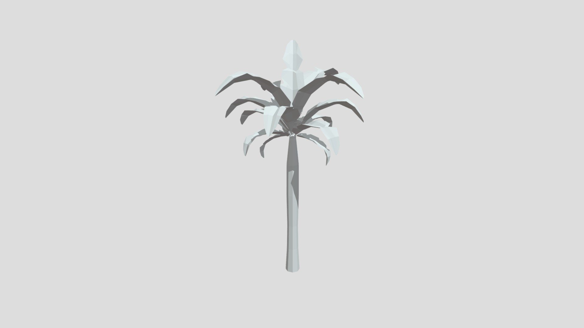 Royal palm tree from Poly by Google