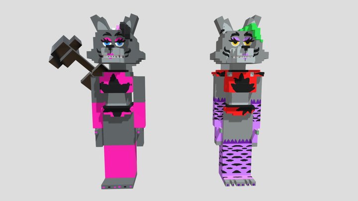 AutisticArtist53 and RoxanneTheArtist945 – Kostenloses 3D-Modell STL