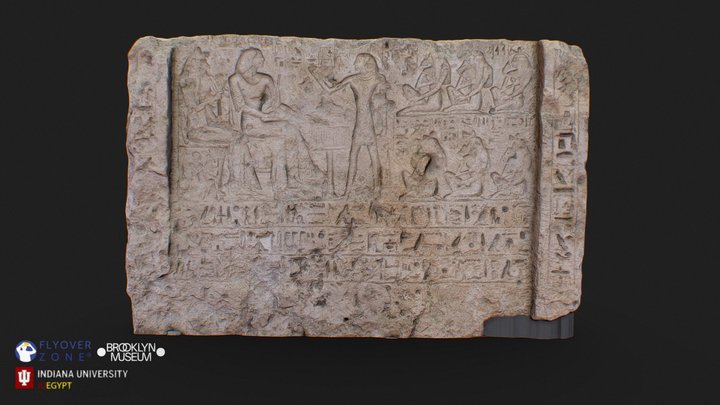 3D rendering of Khamwasemen and his Wife
