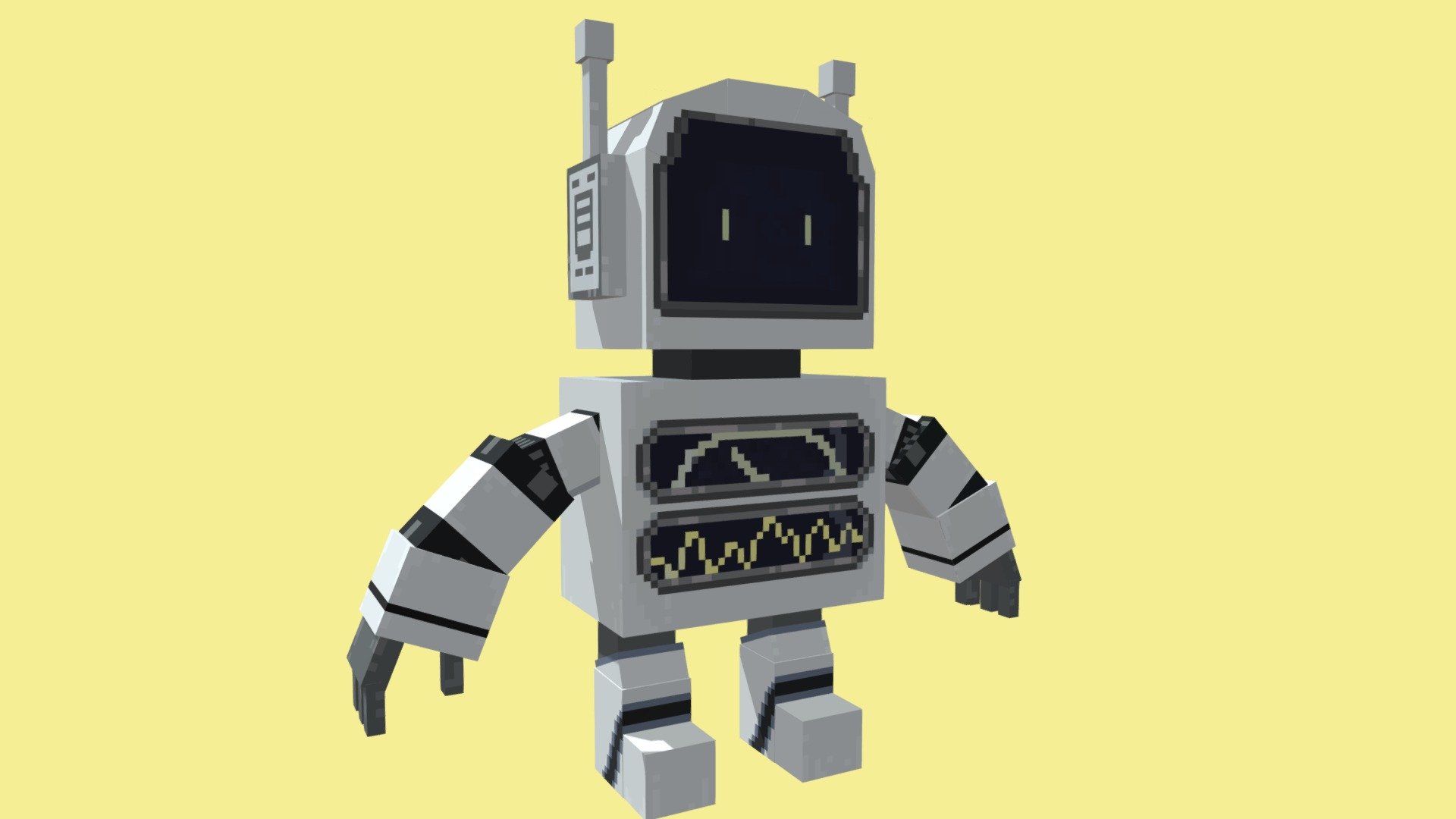 Robot - 3D model by AlisanC [9d62303] - Sketchfab