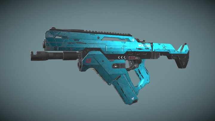 SMG 3D Model