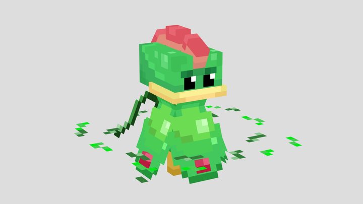 Green Nature Pet 3D Model