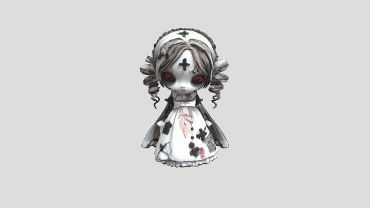 Stitched Doll Maiden, #Halloween2025# 3D Model