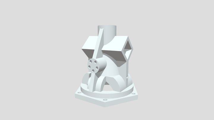 Complex Geometry Part 3D Model