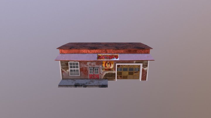 Old Garage 3D Model