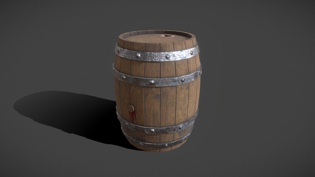 Wooden Barrel