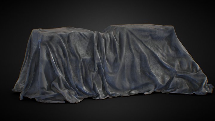 Cloth (Box-tarp) - Marmok'a 3D Model