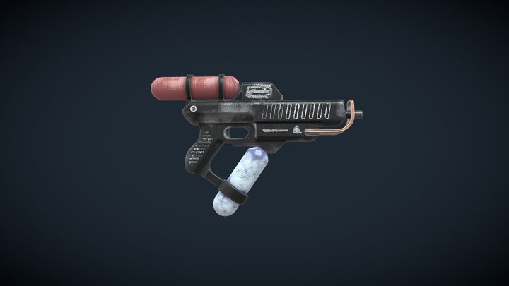 StrangeGUN 3D Model