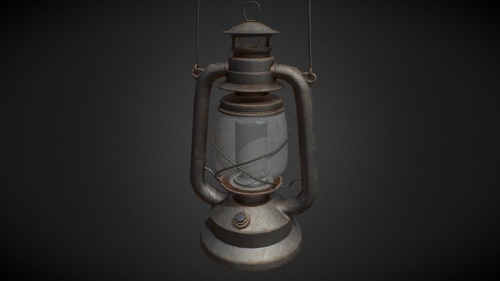 Led Lantern 3D Model