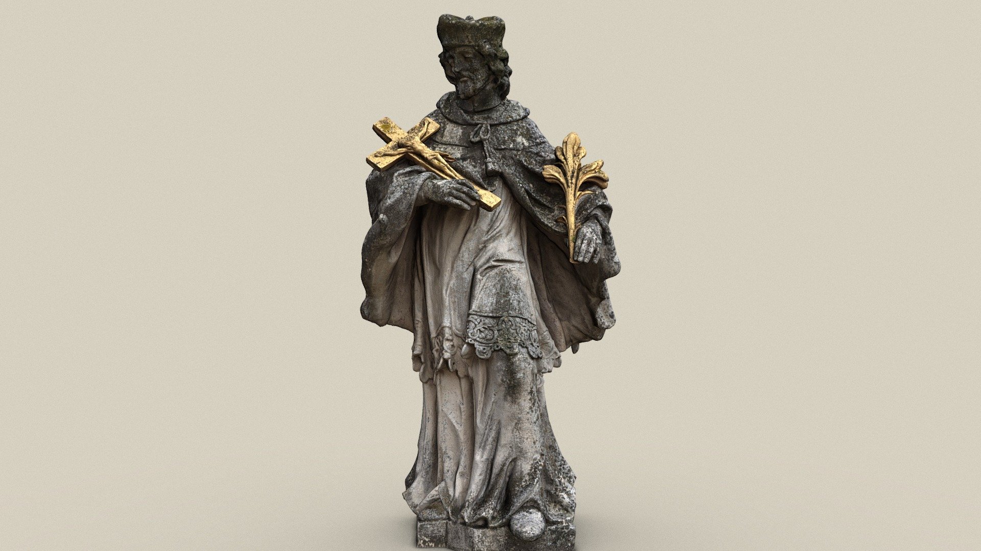Hl. Nepomuk — Sketchfab embed 3D viewer