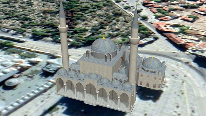 3D-model Selimiye Camii Konya 3D Model